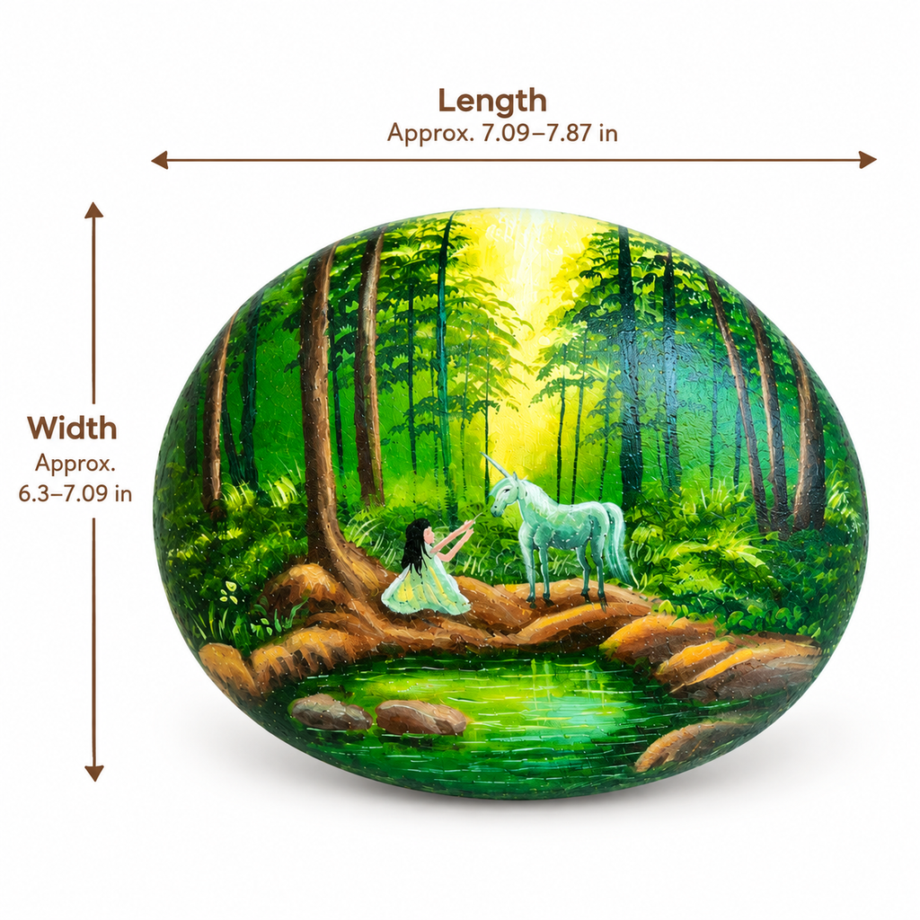 HandPainted Story Stones, Nature & Fantasy Art, Unique Stone Decor