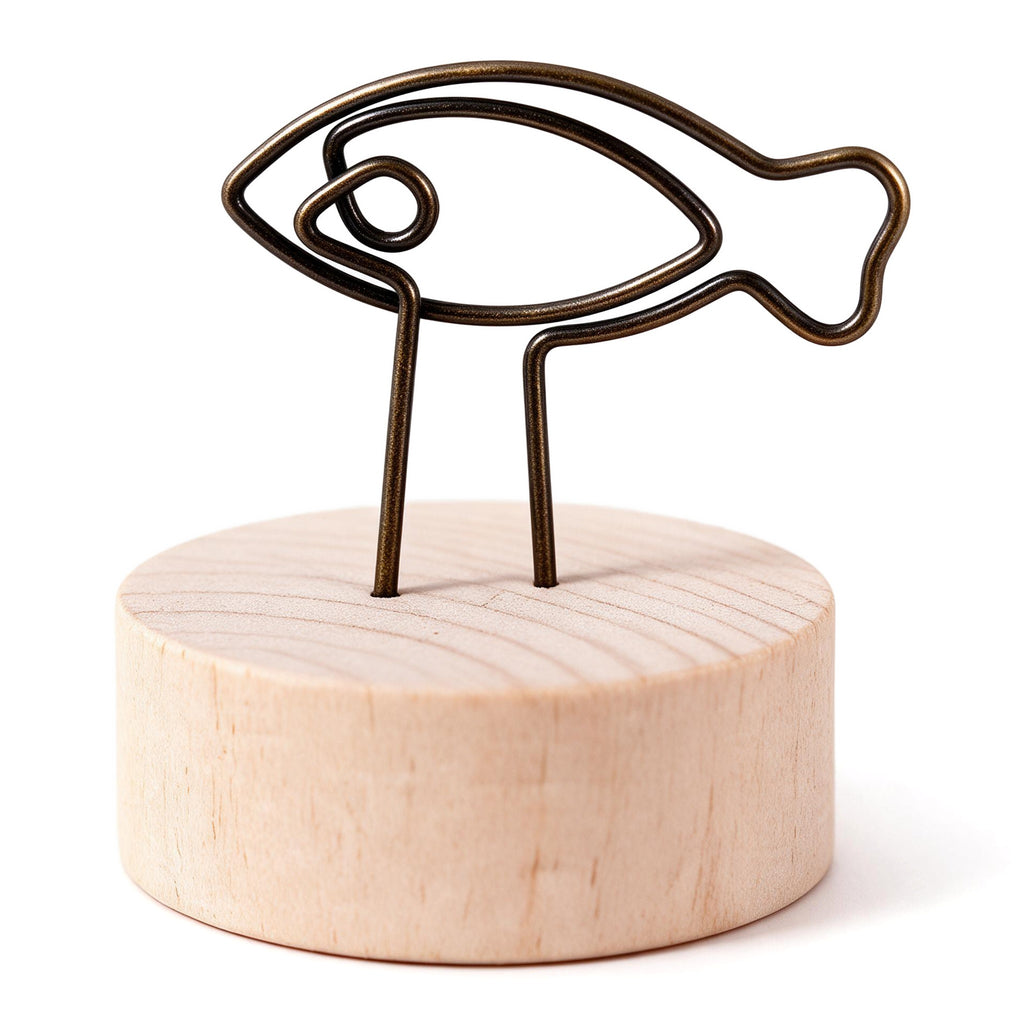 Wooden Display Stand, Mini Card Holder, Photo Holder Base, Wood Slice Stand, Small Art Display, Picture Holder for Desk Decor