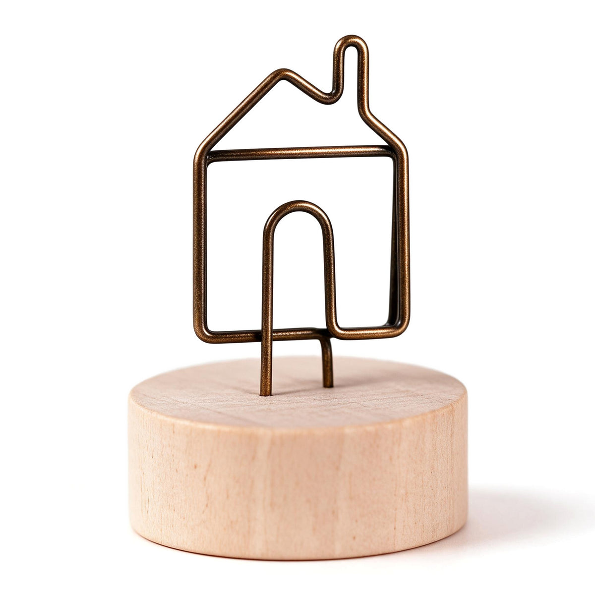 Wooden Display Stand, Mini Card Holder, Photo Holder Base, Wood Slice Stand, Small Art Display, Picture Holder for Desk Decor