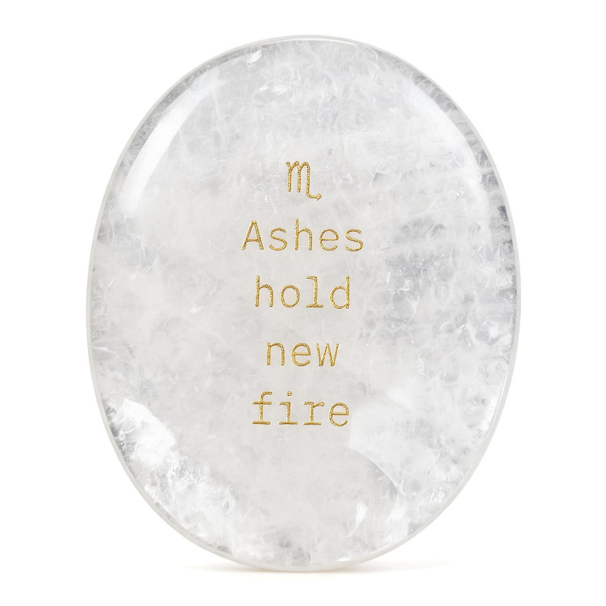 Zodiac Crystal Stone, 12 Zodiac Signs with Inspirational Message, Astrology Gift, Personalized Birth Sign Gift